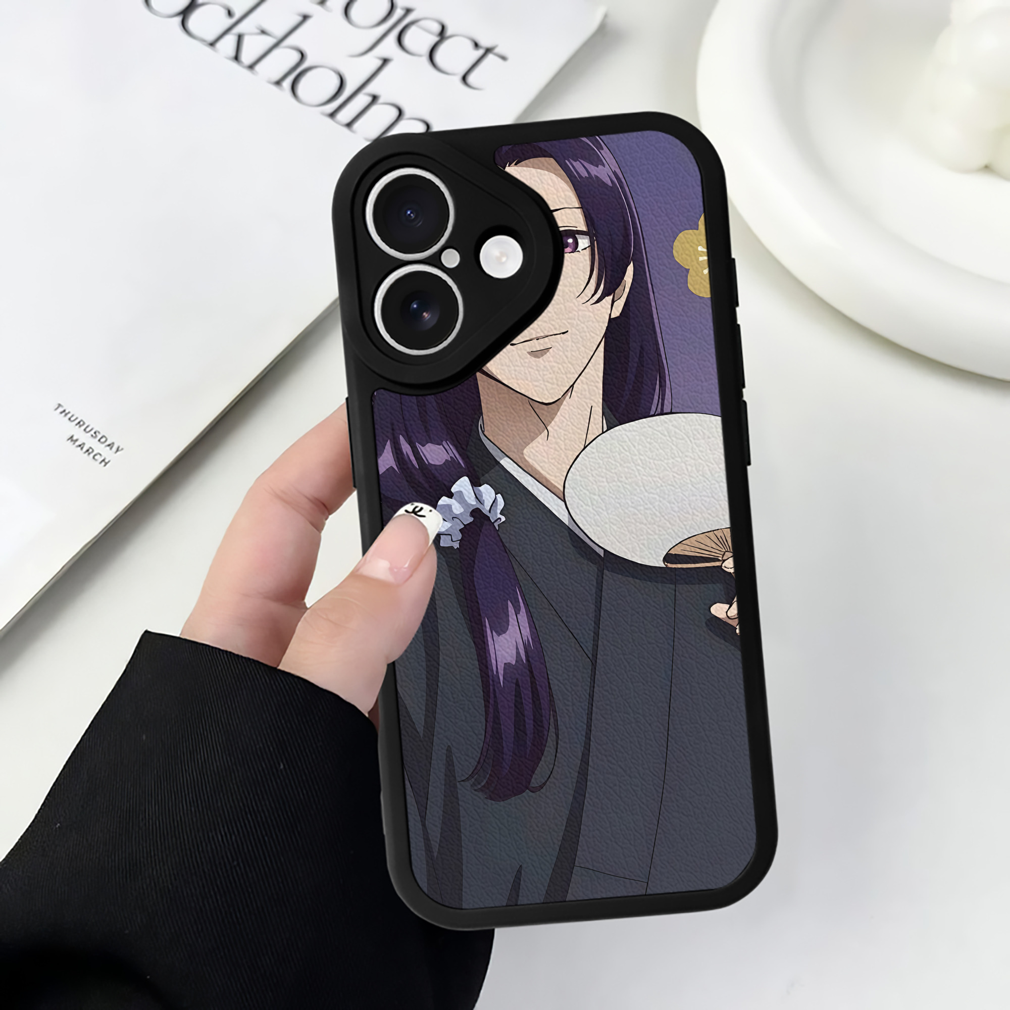薬屋のひとりごと The Apothecary Diaries 【iPhone 16シリーズ対応】シリコンスマホケース（レザー調） 材質：シリコン